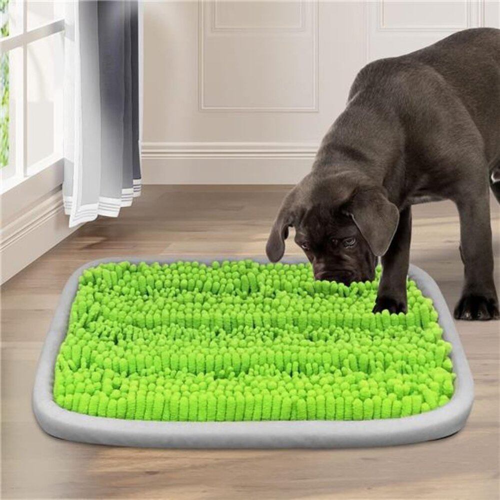 Snuffle Mat for Dogs 21x16Inch Interactive Sniff Mats for Large Medium Small Dog